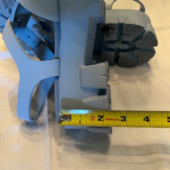 Prada Blue Platform Sandals - Picture 6 of 6